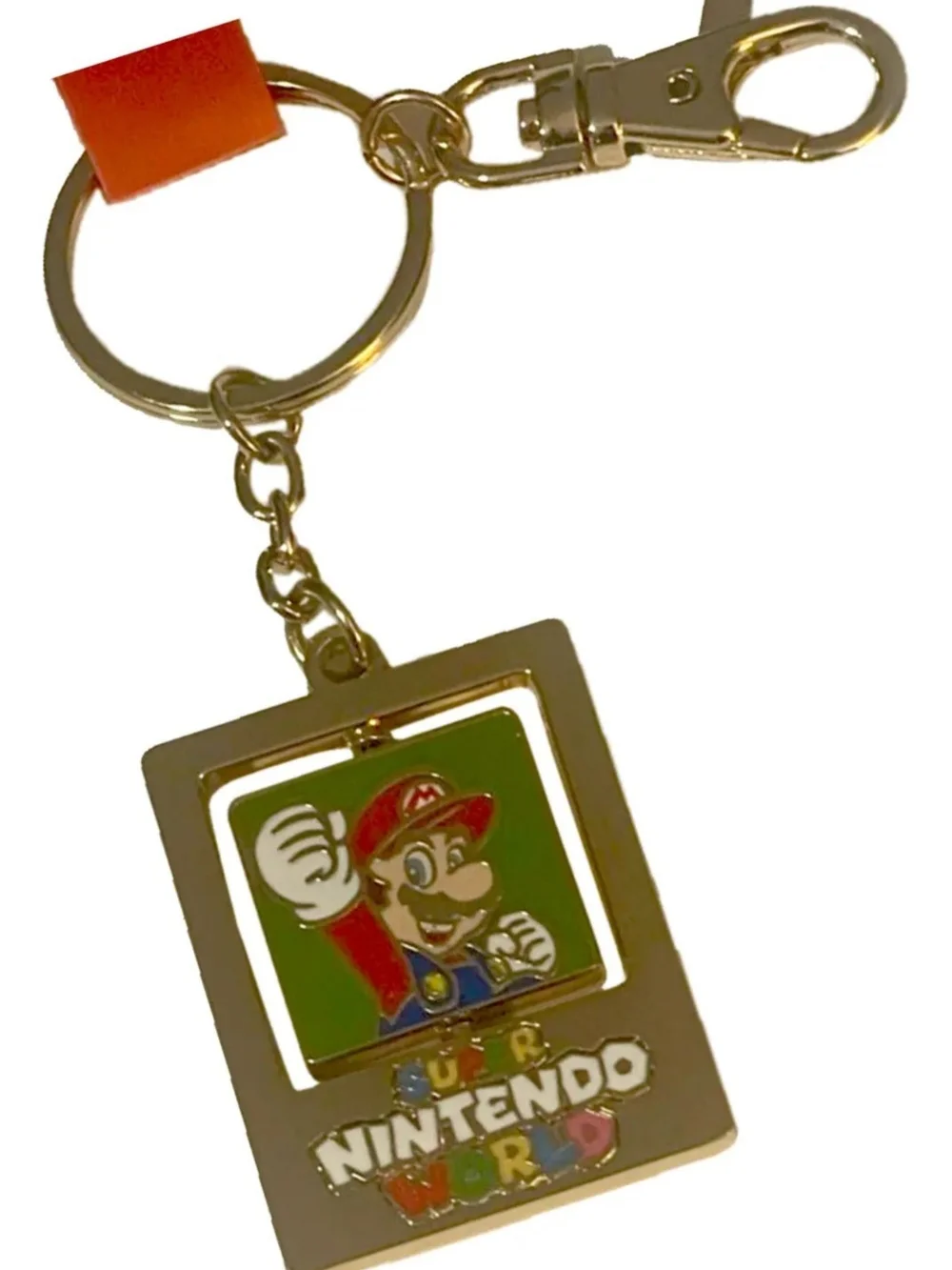 Universal Studios Hollywood Super Nintendo World Mario Spinning Keychain
